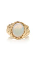 Fie Isolde Violet Small Opal Ring