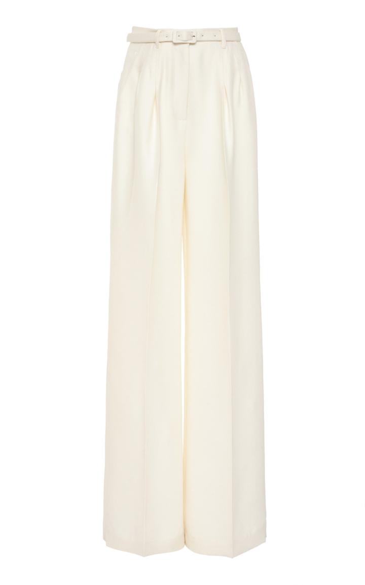 Moda Operandi Gabriela Hearst Vargas Silk Wide-leg Trousers Size: 36