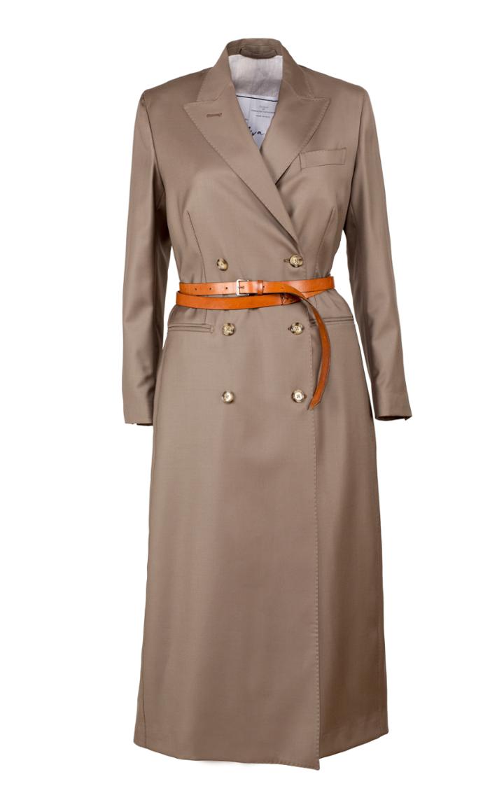 Giuliva Rose Double Breasted Wool Coat