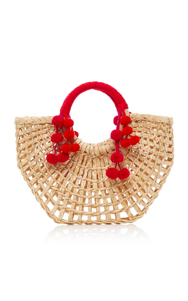 Nannacay Maria Leque Pom Pom Tote
