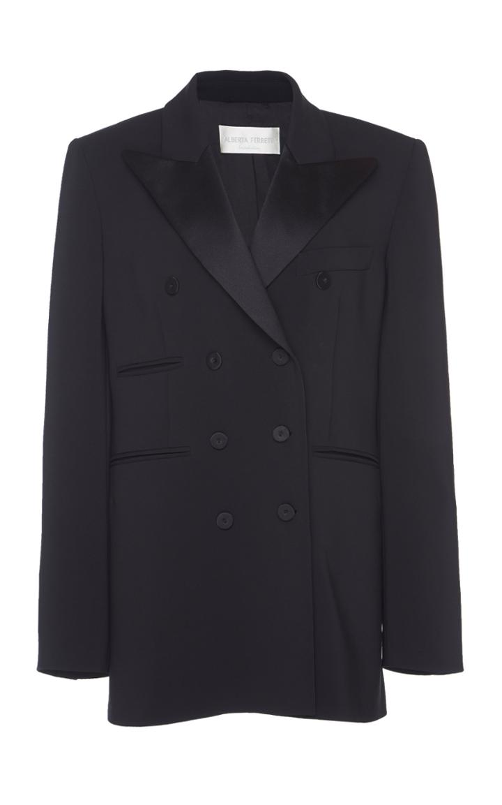 Alberta Ferretti Stretch Cady Jacket