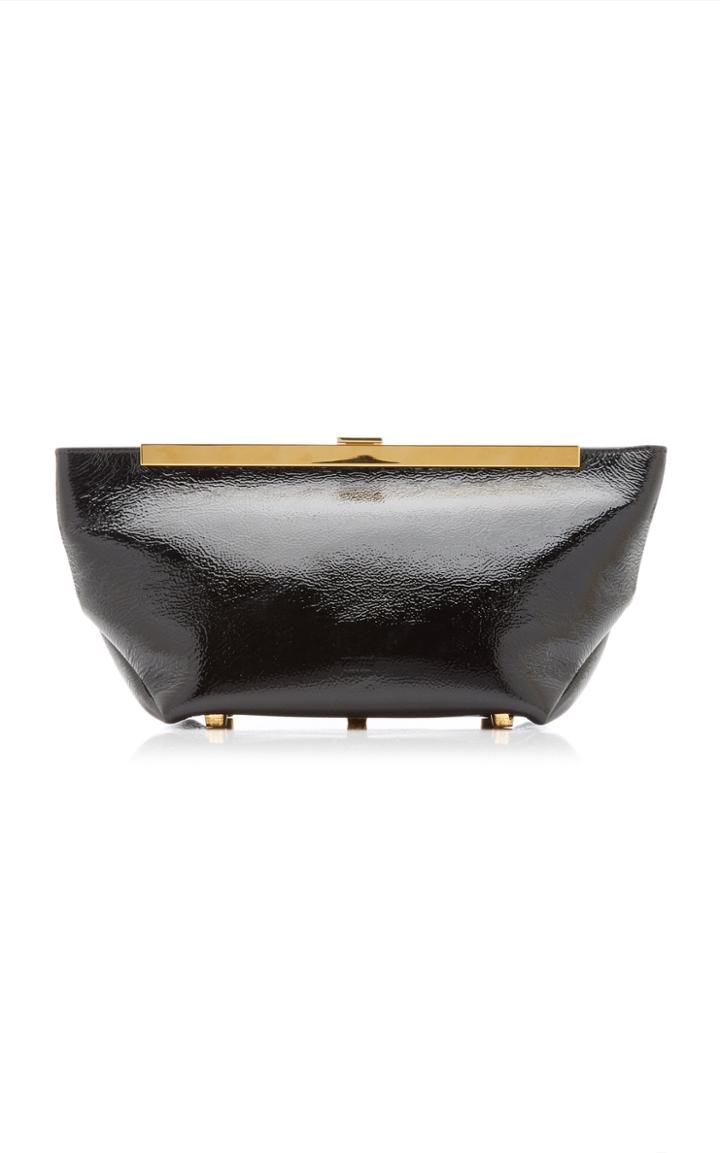 Moda Operandi Khaite Aimee Patent Leather Clutch