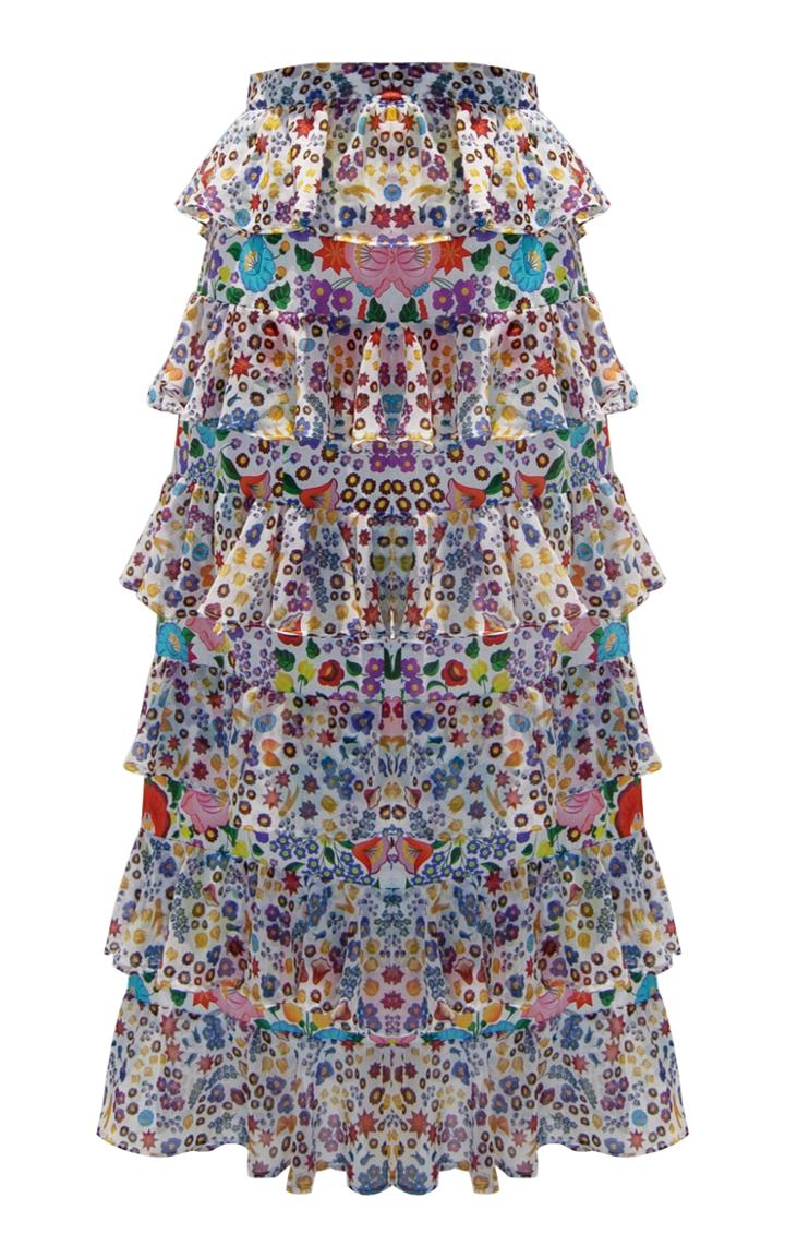 All Things Mochi M'o Exclusive Petra Maxi Ruffle Skirt