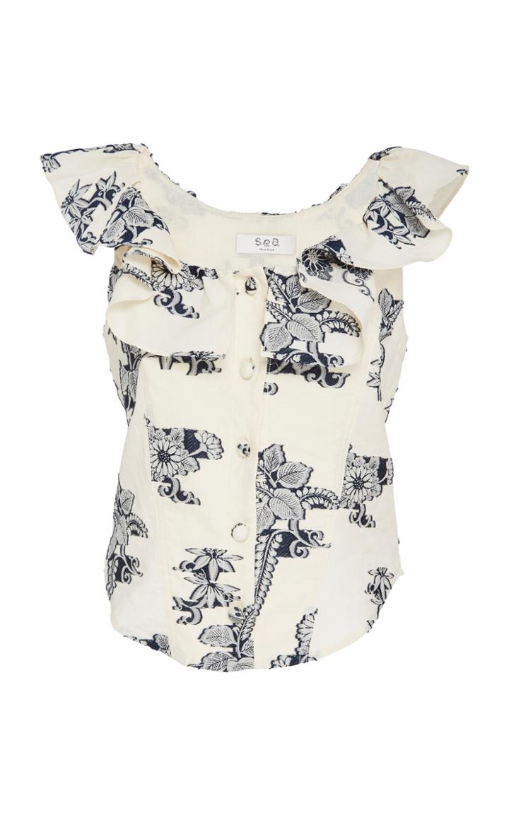 Sea Josephine Jacquard Corset Tank
