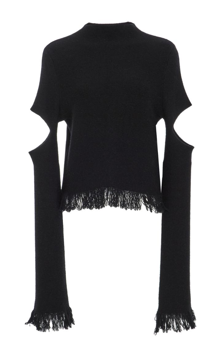 Zo Jordan Laplace Fringe Knit Top