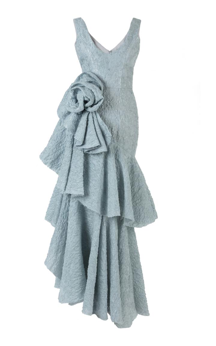 Bambah Azul Spiral Gown