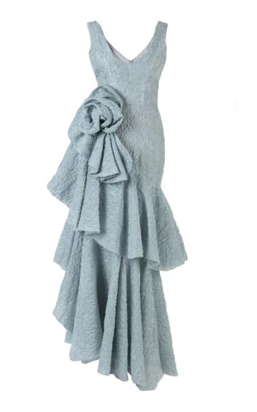 Bambah Azul Spiral Gown