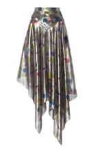 Christopher Kane Silk-blend Balloon Leaf Hem Skirt