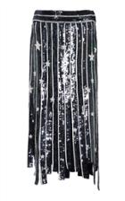 Monse Star Fringe Skirt