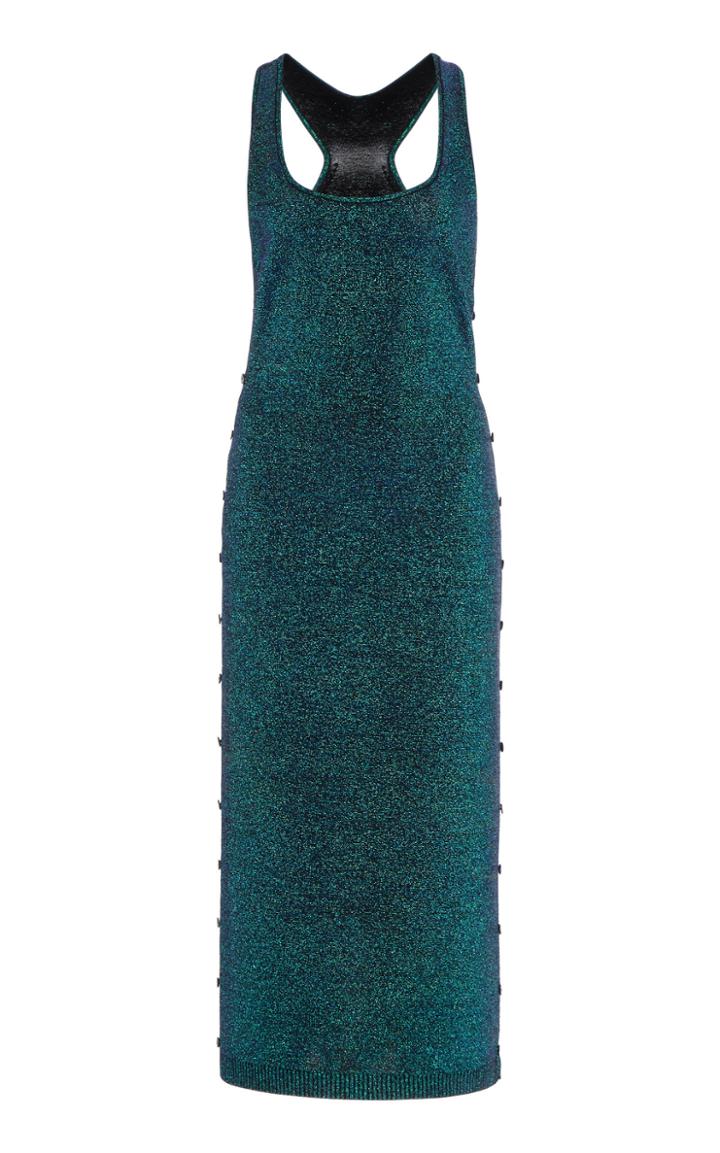 Moda Operandi Cushnie Metallic Jersey Dress Size: Xs