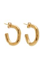 Alighieri The Etruscan Reminder Gold-plated Hoop Earrings