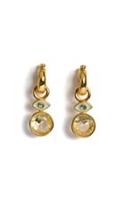 Moda Operandi Lizzie Fortunato Gold-plated Twinkle Eye Earrings