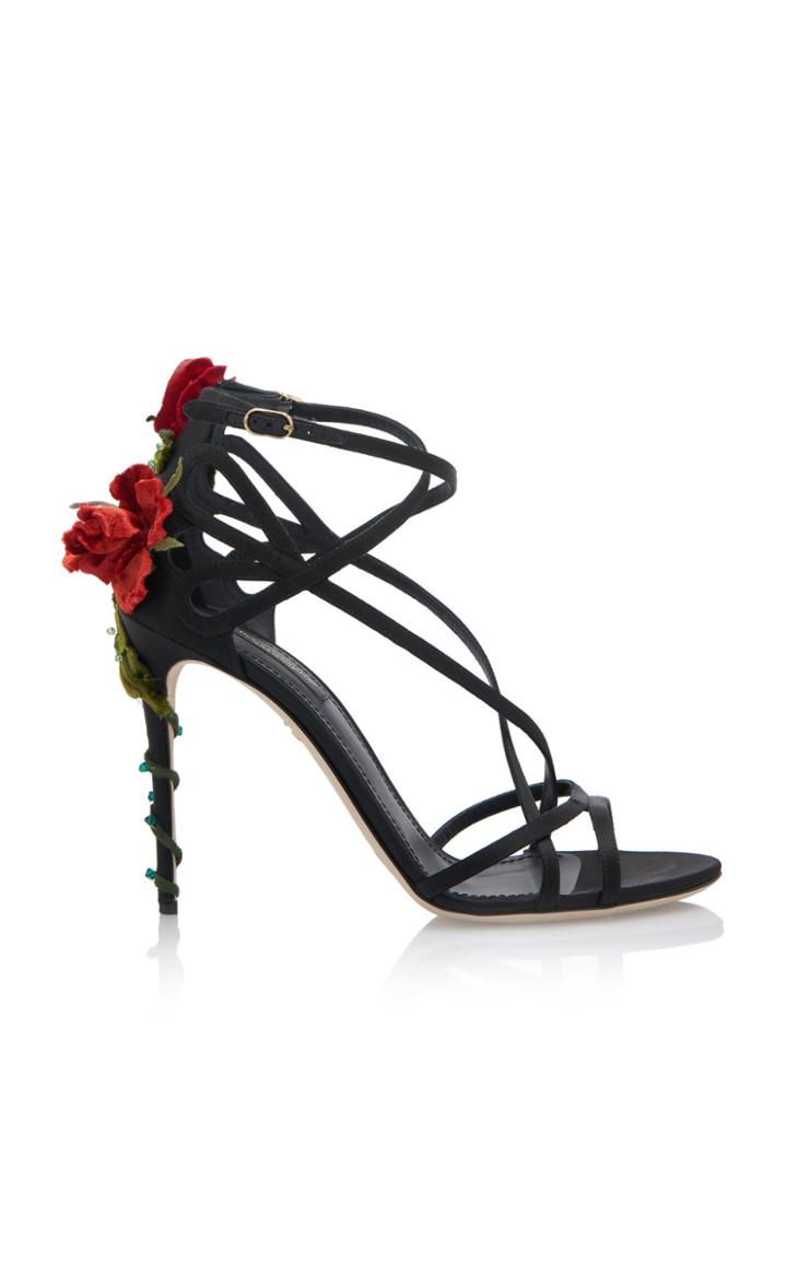 Dolce & Gabbana Rose Stiletto Sandals