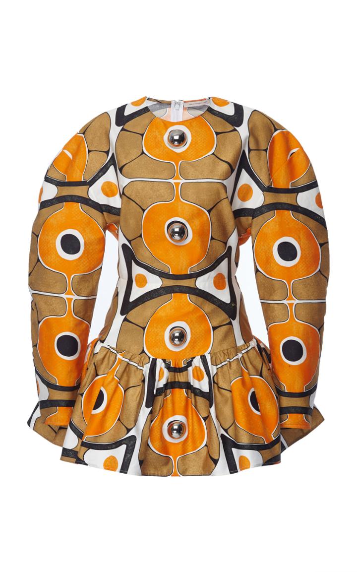 Moda Operandi Christopher Kane Molecule Cotton Dress Size: 38