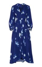 Proenza Schouler Long-sleeve Printed Cady Dress