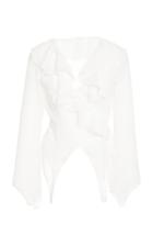 Moda Operandi Sandy Liang Jones Ruffle Blouse