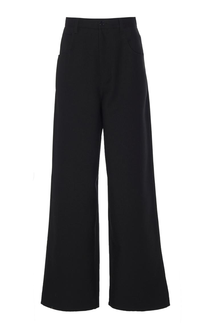 Jil Sander Wide-leg Wool Pants