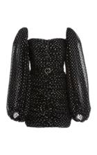 Moda Operandi Kalmanovich Dotted Fil Coup Chiffon Mini Dress