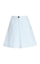 Delpozo Striped Cotton Bermuda Short