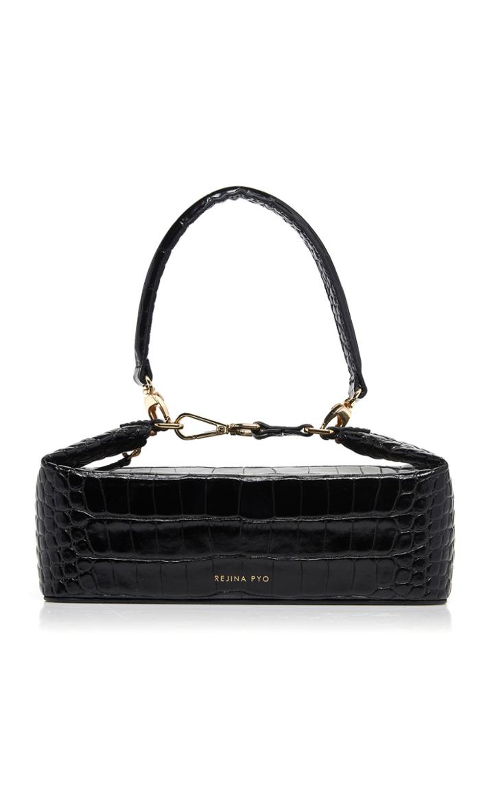 Rejina Pyo Olivia Croc Embossed Leather Bag