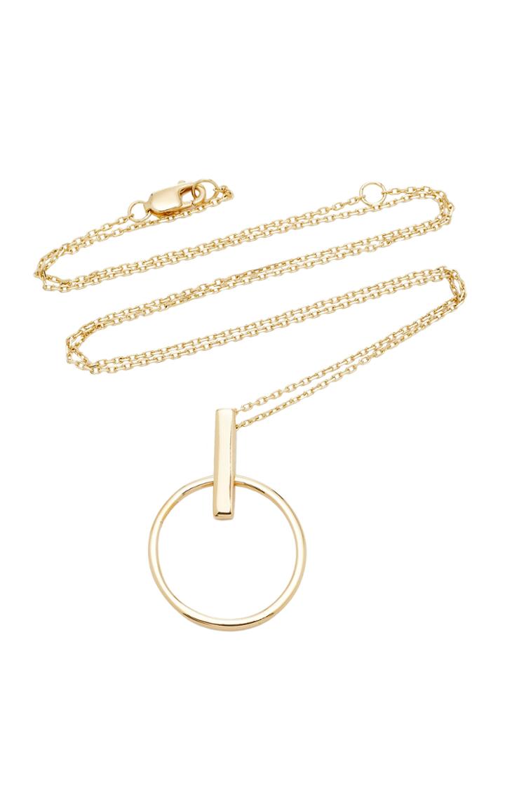 Aurate M'o Exclusive: Circle Necklace