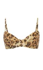 Mara Hoffman Lua Leopard-print Bikini Top