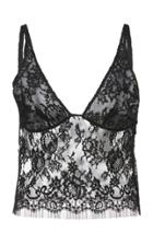 Brock Collection Occurrence V-neck Chantilly Lace Top