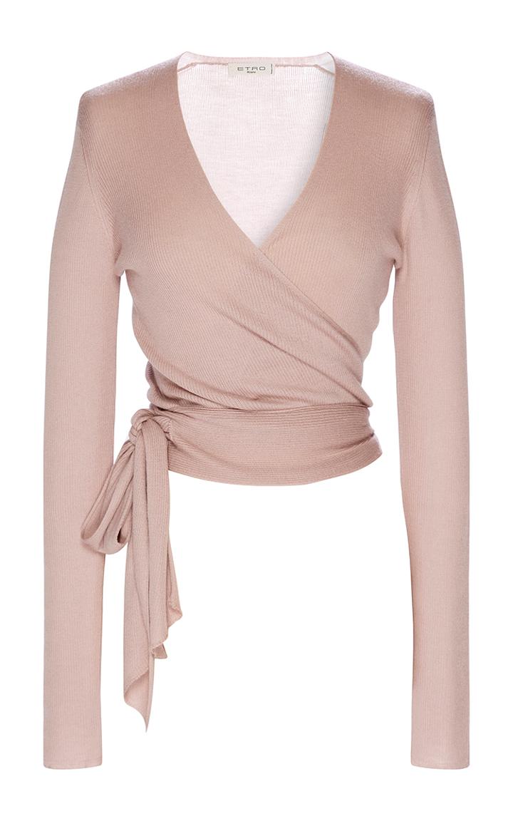 Etro Long Sleeve Ballet Cardigan