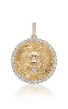 Moda Operandi Briony Raymond 18k Yellow Gold Diamond Zodiac Medallion Necklace