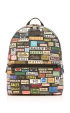Bally Multicolored Logo Backpack