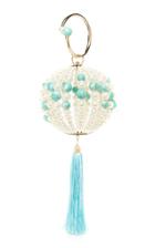 Rosantica Mr. Blue Pearl And Brass Bag