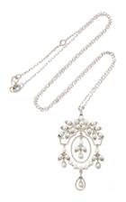 Yvonne Leon Feuilletis Necklace With Pearls
