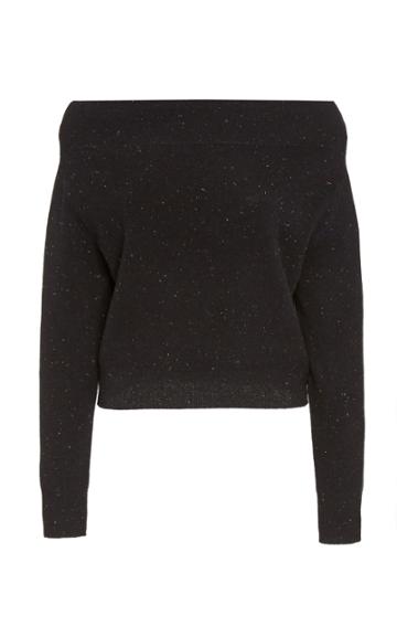 Altuzarra Tomoko Off-the-shoulder Cashmere Sweater