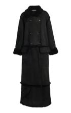 Moda Operandi Tom Ford Double-breasted Shearling Coat