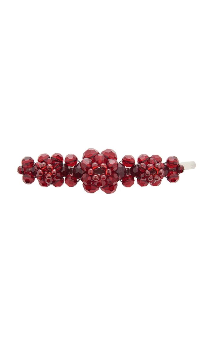 Simone Rocha Bead-embellished Glass Hairclip