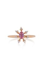 Hueb Luminus Pink Sapphire And Diamond Ring