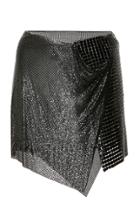 Fannie Schiavoni Mini Metal Mesh Skirt