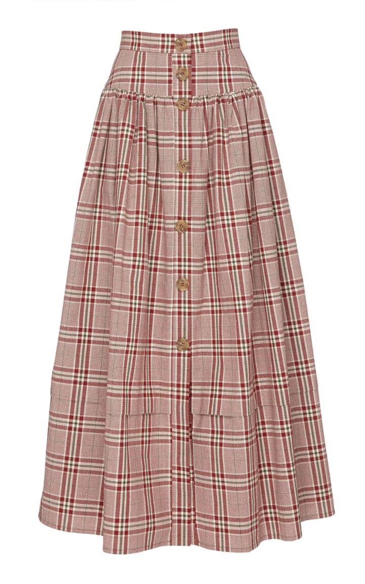 Rejina Pyo Freya Button Skirt