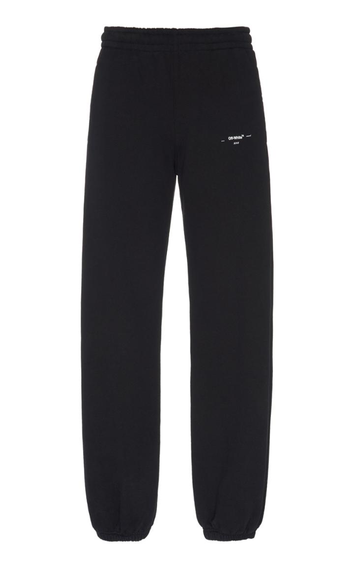 Off-white C/o Virgil Abloh Logo Cotton Sweatpants