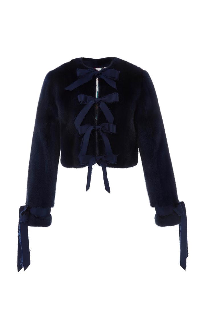 Jonathan Cohen Saga Mink Cropped Jacket