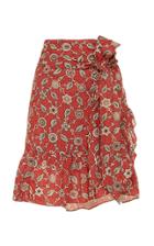 Isabel Marant Toile Tempster Printed Linen Skirt