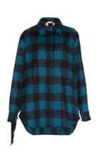 N 21 N&deg;21 Lippo Heavy Check Flannel Shirt
