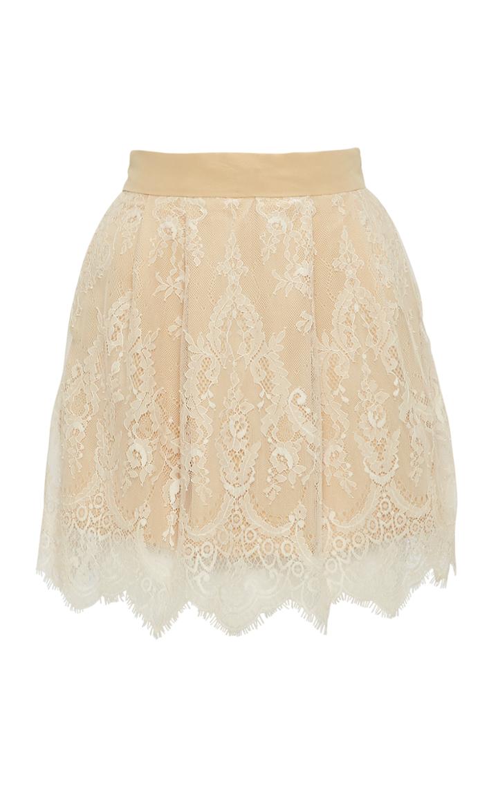 Ezgi Cinar Unlimited Lace Mini Skirt