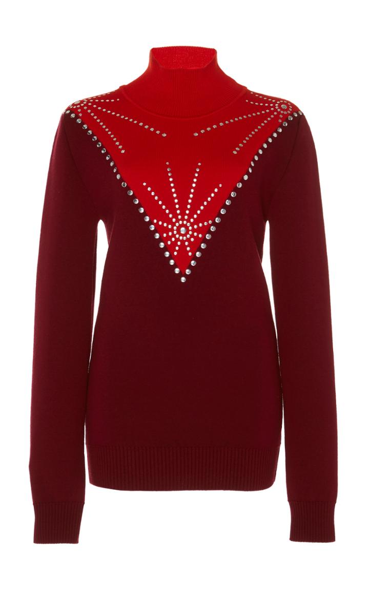 Paco Rabanne Embellished Knit Sweater