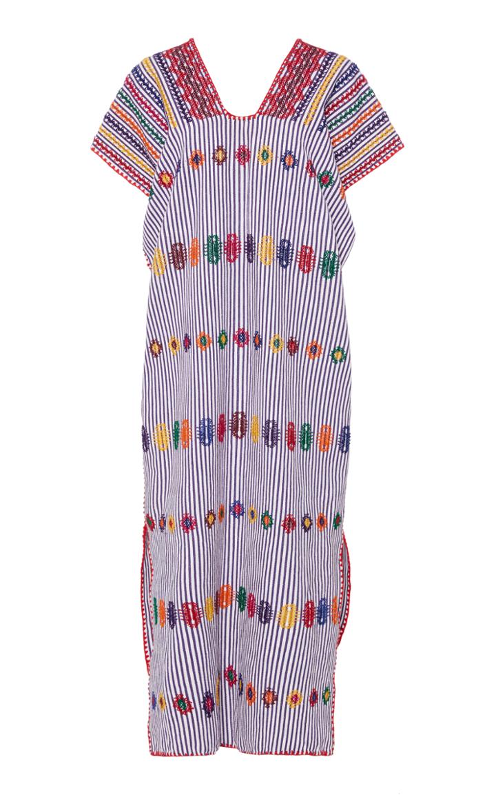 Pippa Holt No. 73 Embroidered Midi Caftan