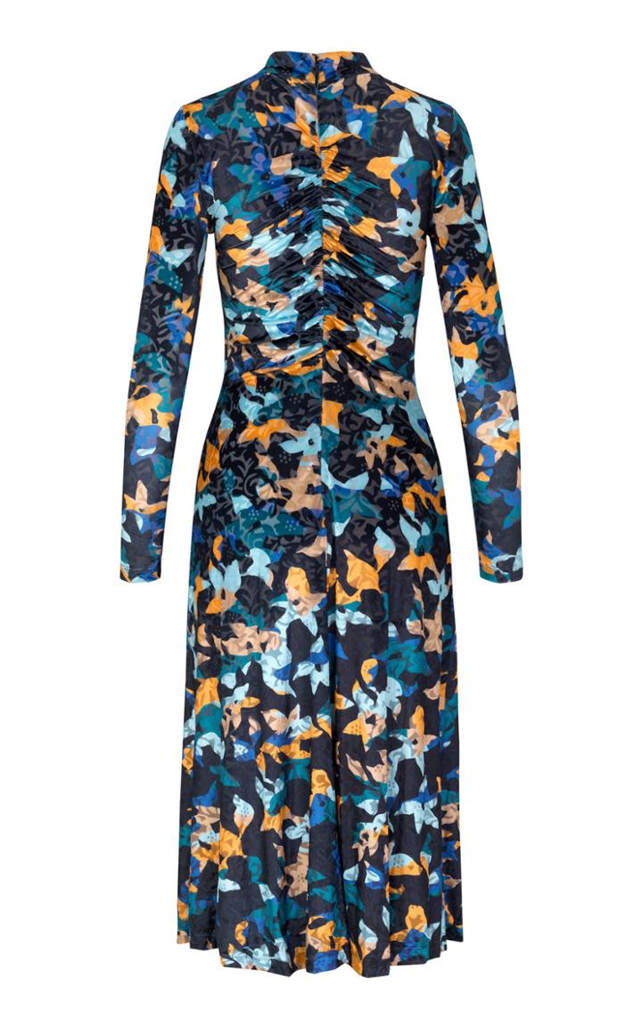 Moda Operandi Stine Goya Asher Multi Long Sleeve Dress Size: Xxs