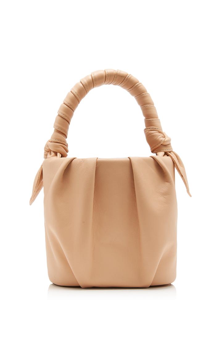 Staud Dani Leather Top Handle Bag