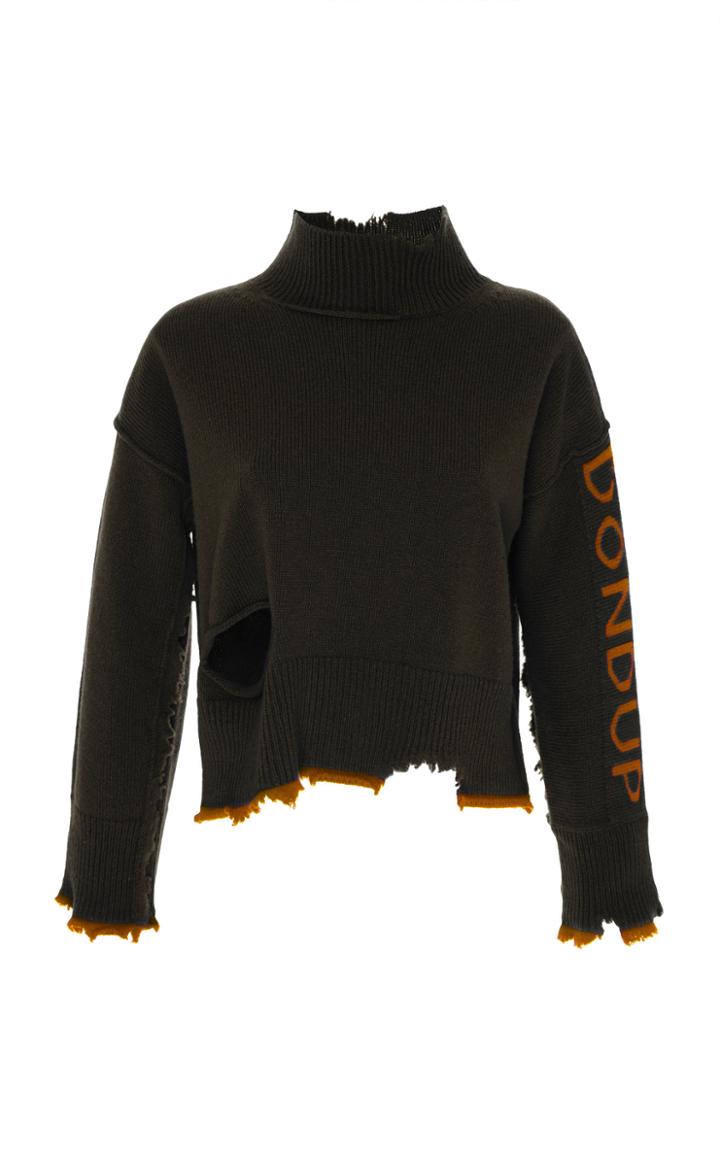 Dondup Distressed Turtleneck