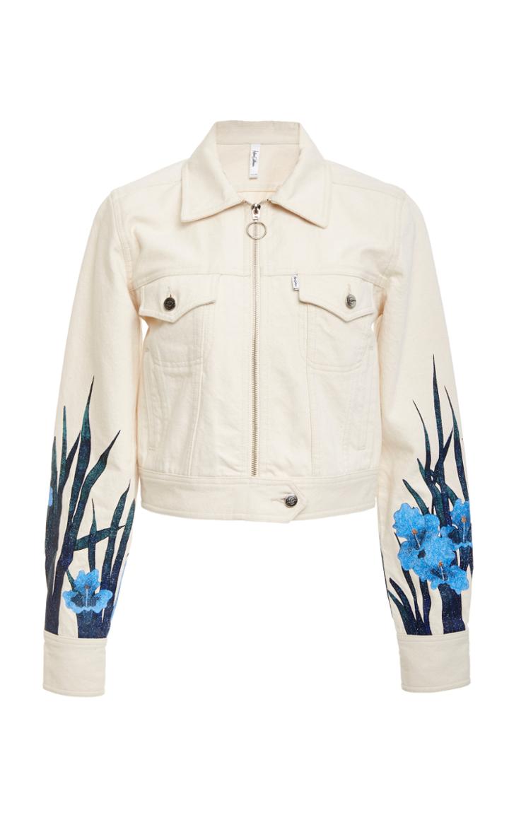 Adam Selman Cropped Work Jacket