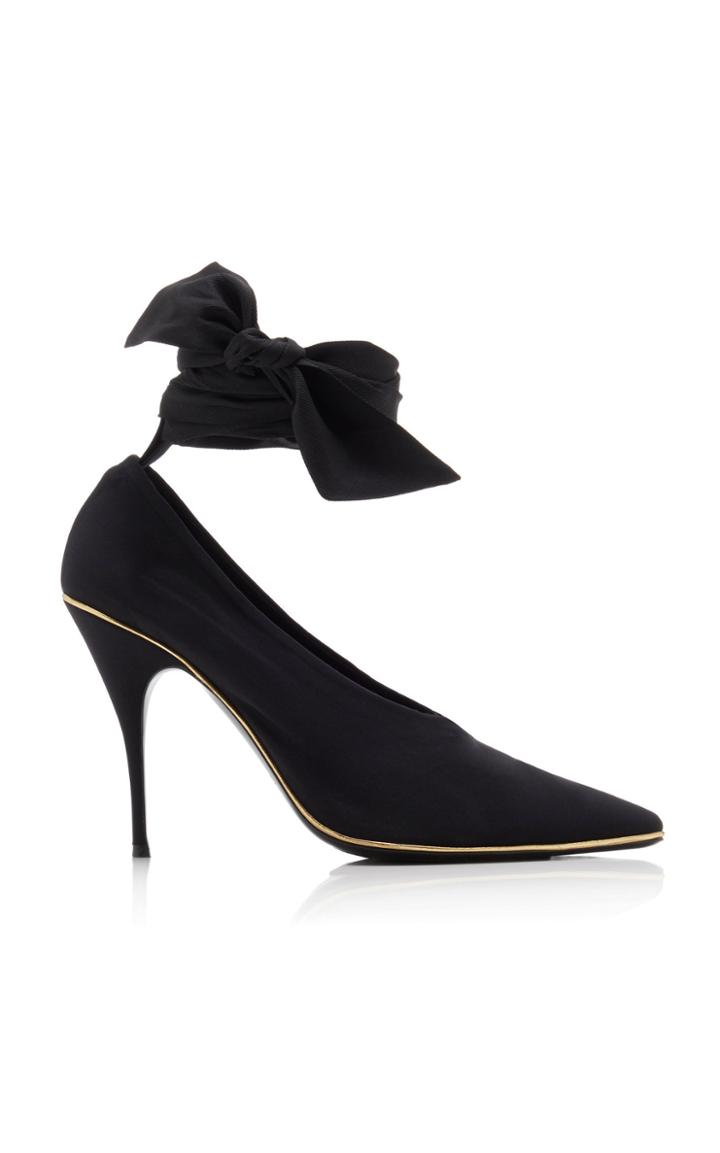 Zimmermann Silk Ankle Tie Pumps